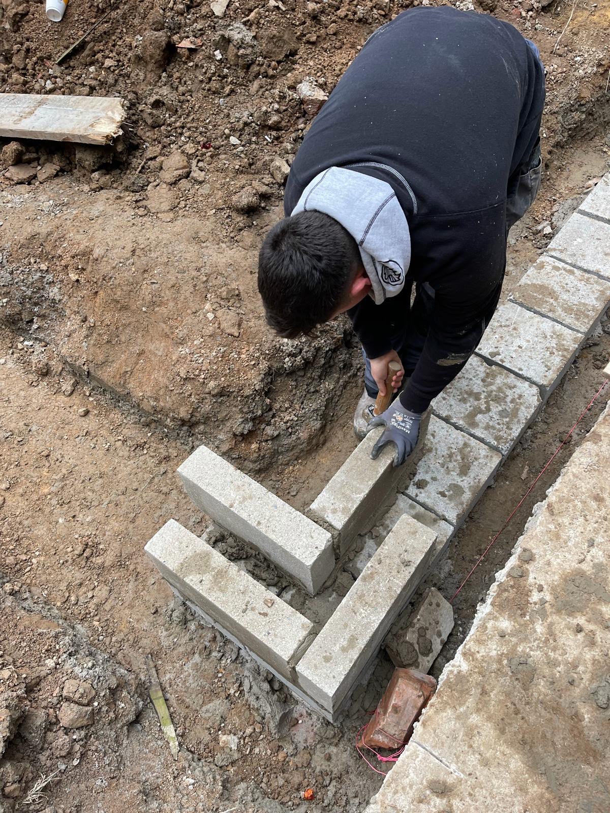 Footings and groundwork