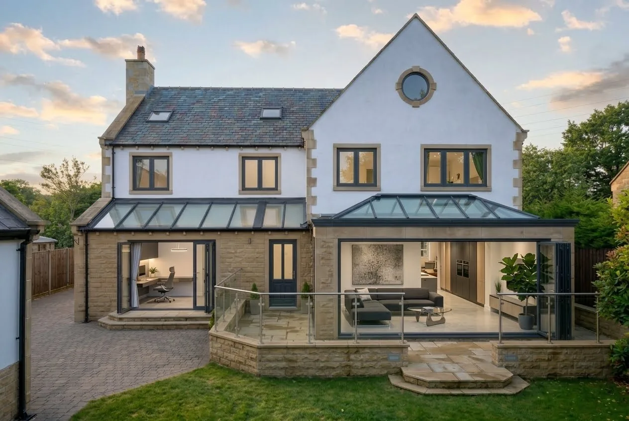 Completed new build home
