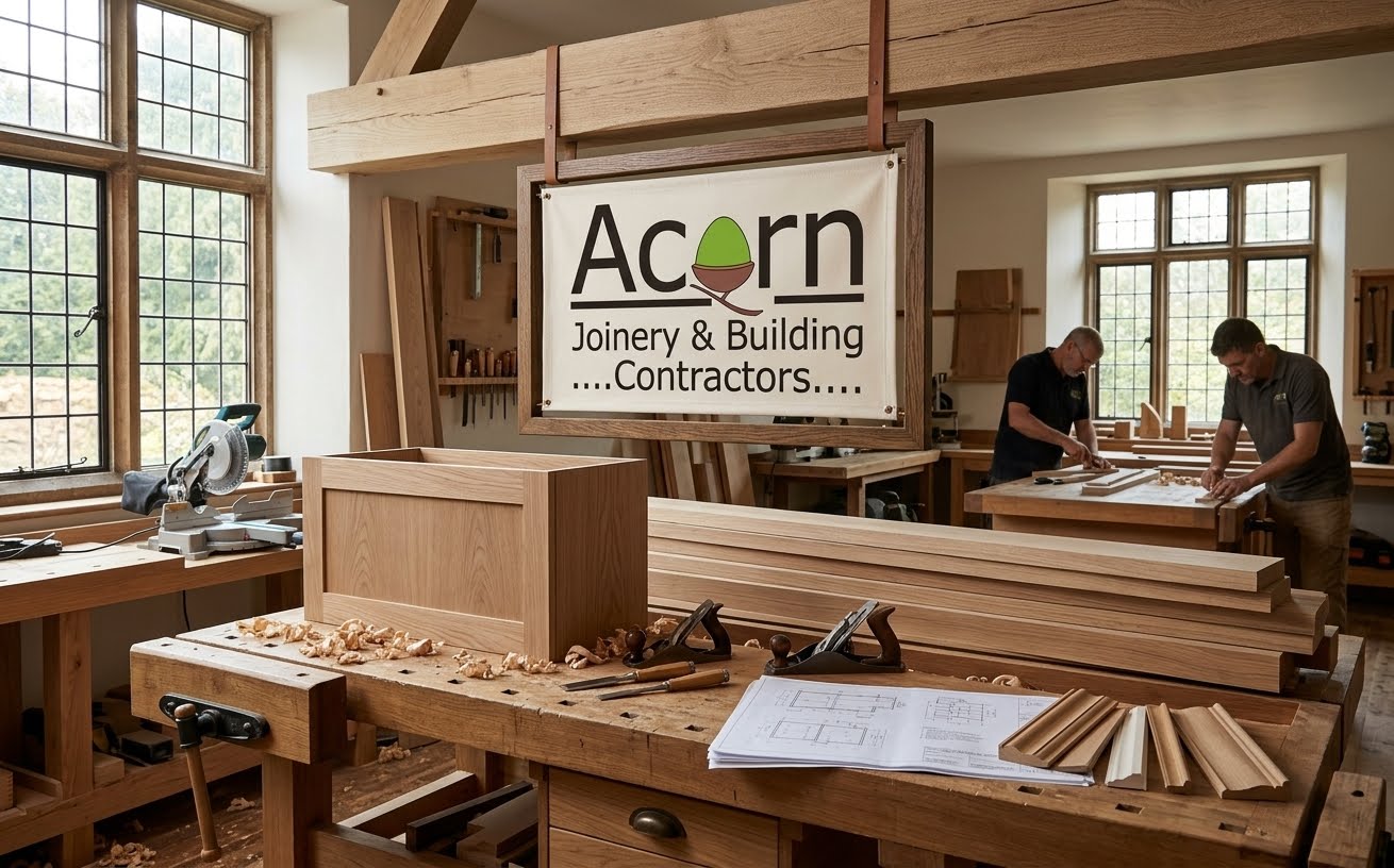 Joiners working in a workshop