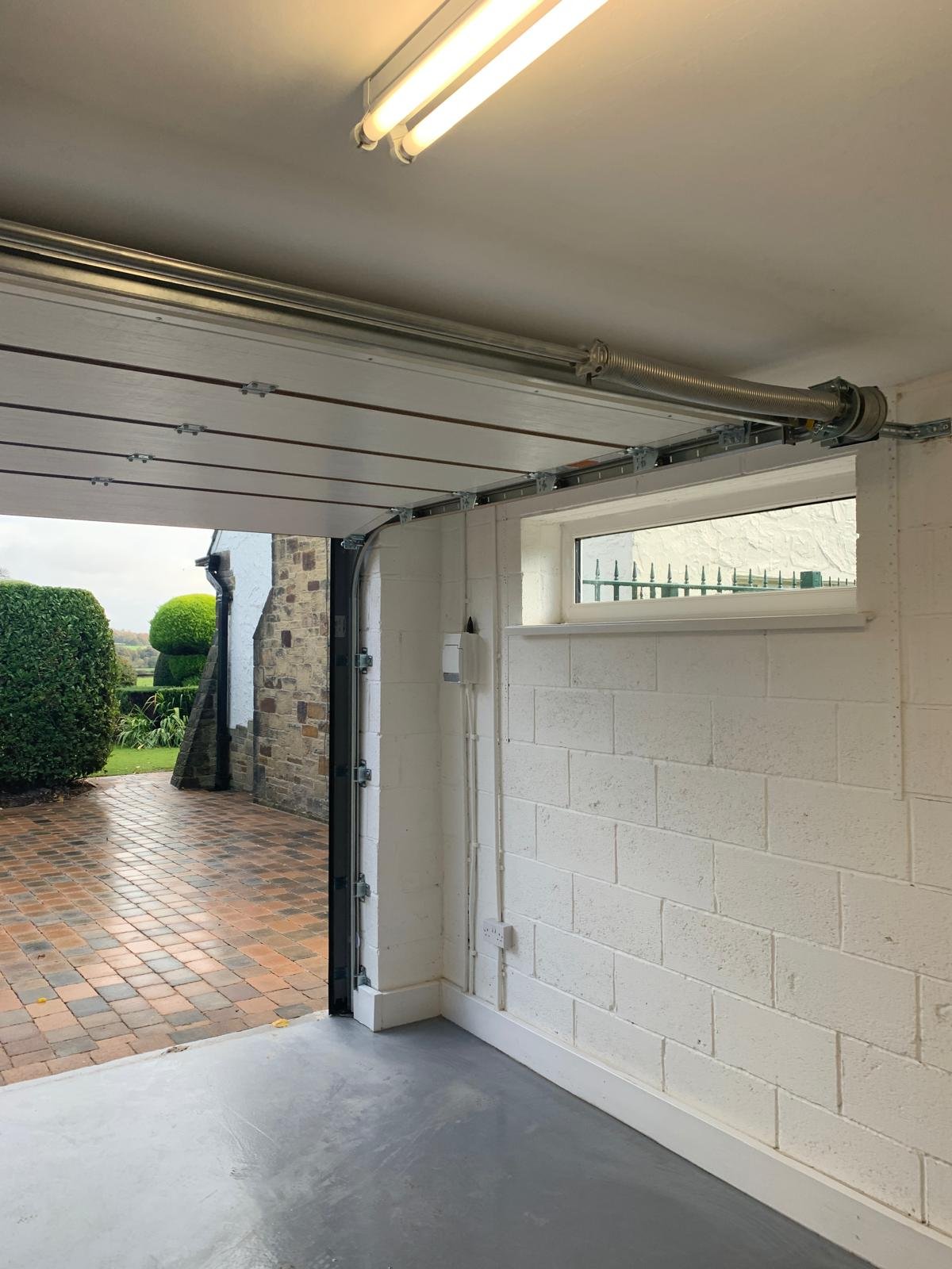 Garage door internals..
