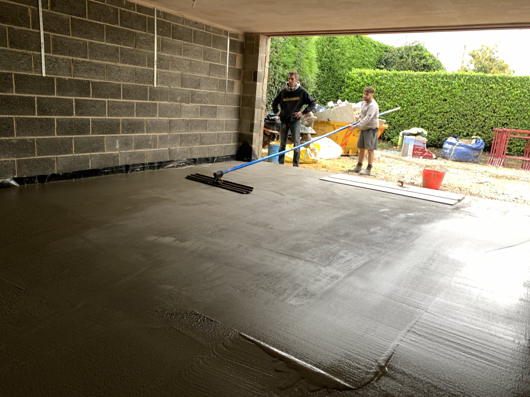 concreting